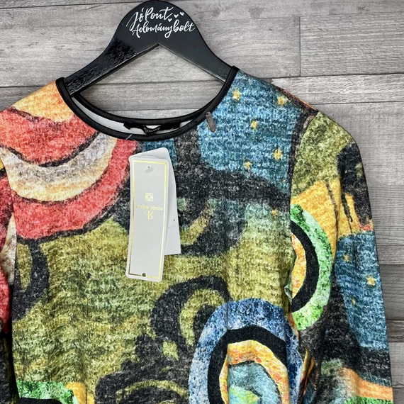 Rouge színes mintás női ruha L