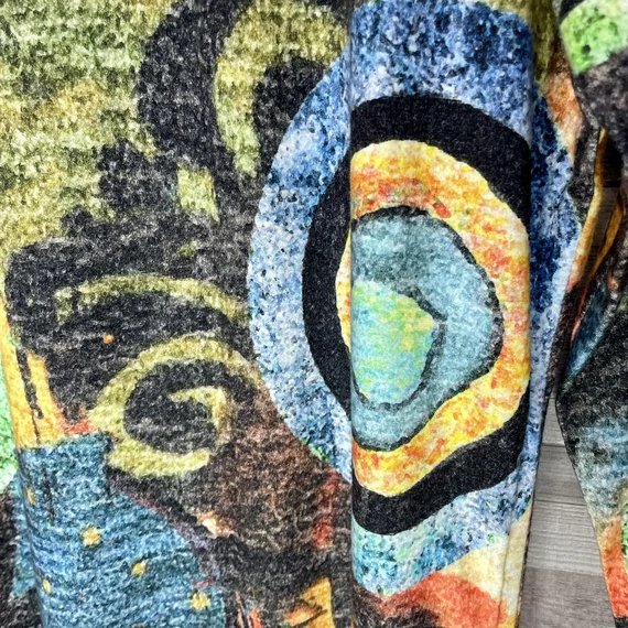 Rouge színes mintás női ruha L