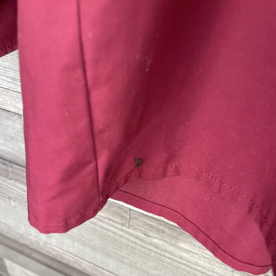 Timberland piros-fehér csíkos, Olymp bordó ing szett M