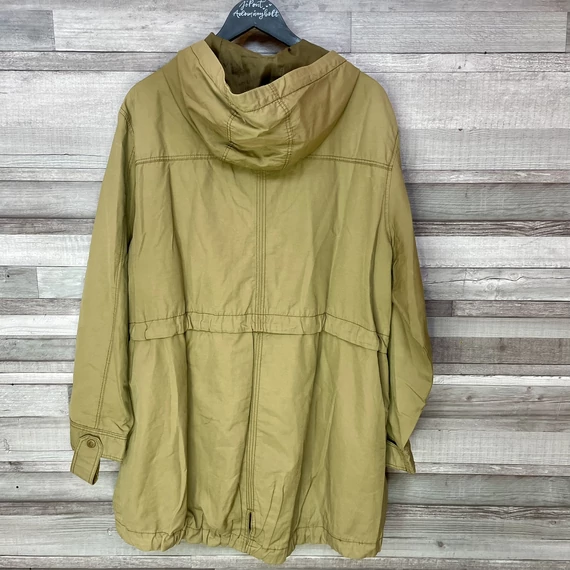 H&M khakizöld női átmeneti kabát 54