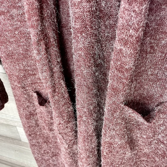 Pepco bordó kardigán L