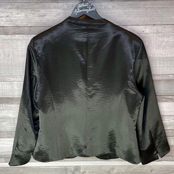 Top Blue fekete alkalmi blézer 46