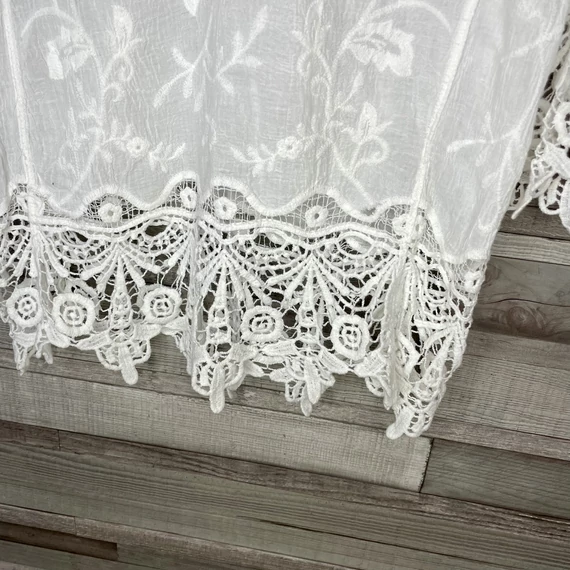 Italy fehér csipkés nyári lenge felső one size M-XL