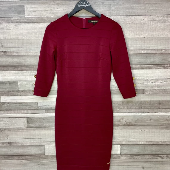 Rouge bordó női ruha S