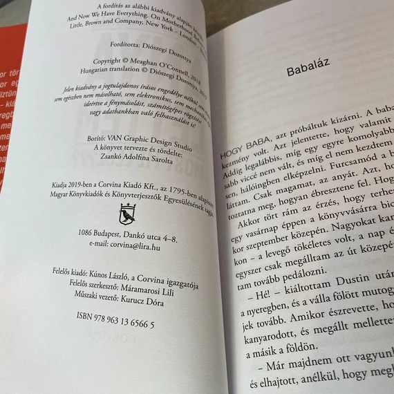 Meghan O'Connell: Anya lettem, most mi lesz??? könyv