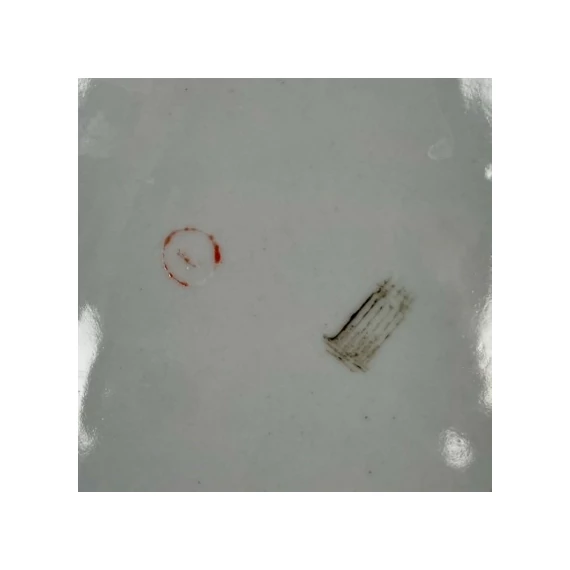 Zsolnay Pécs virágos aranyozott szélű porcelán tányér szett