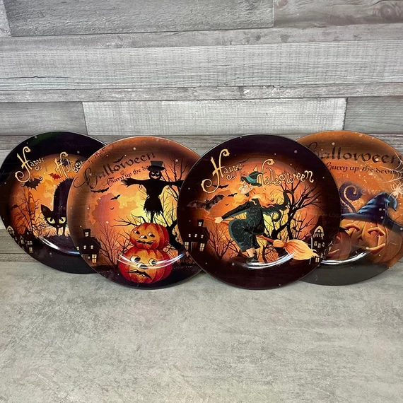 Halloween Burn Up The Devil tökmintás kínálótál szett