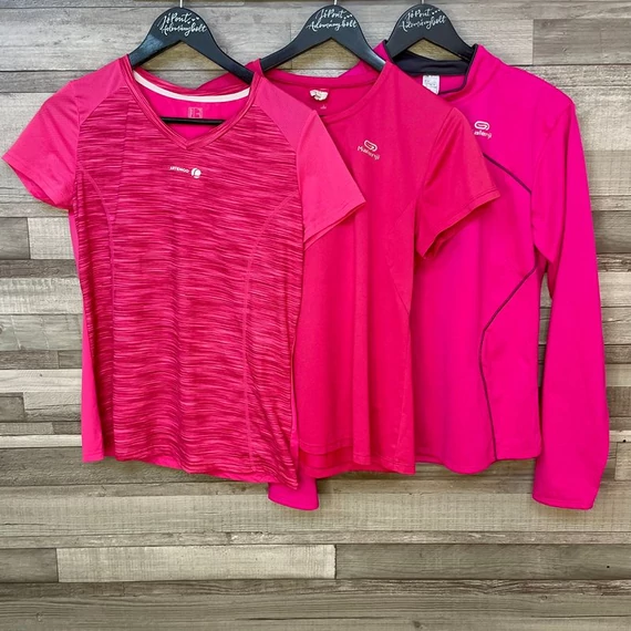 Decathlon Kalenji pink sporfelső szett 170/S