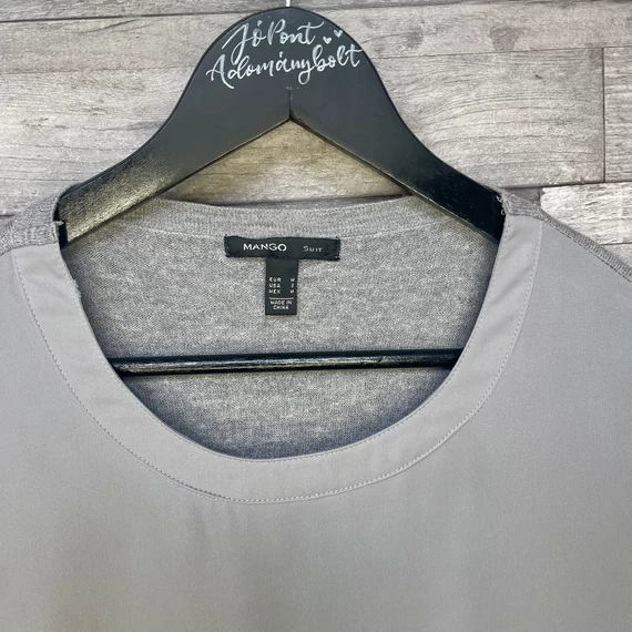 Mango Suit szürke ruha M