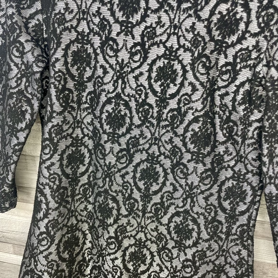 S.Oliver szürke-fekete mintás ruha 36-38