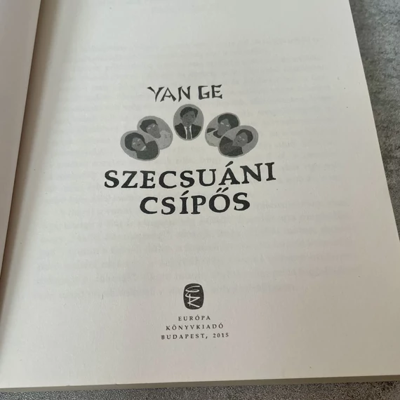 Yan Ge: Szecsuáni csípős, könyv