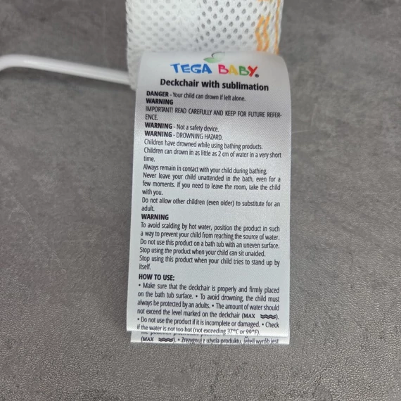 Tega Baby szövet babafürdető betét