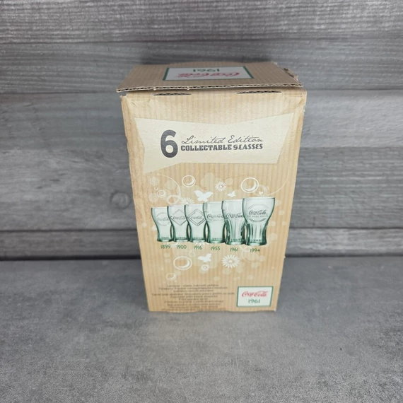 McDonalds 1961-es Coca Cola pohár gyűjtőknek