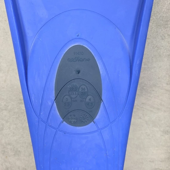 Decathlon Nabaiji kék békatalp, búváruszony, 36-37