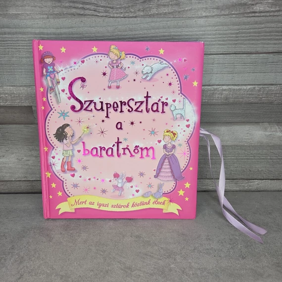 Szupersztár ​a barátnőm, könyv