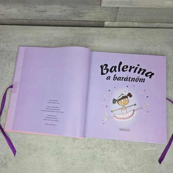 Balerina ​a barátnőm, könyv