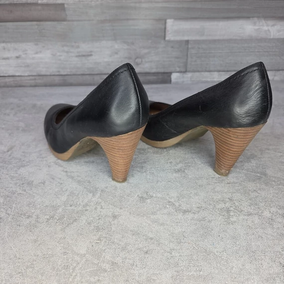 Janet D. fekete magassarkú női cipő, 36