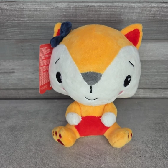 Fisher-Price ülő rókalány figura