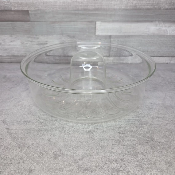 Frankfurter Kranz desszertkészítő üvegtál