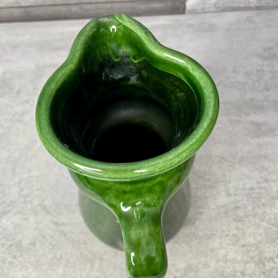 Zöld Vasárnapi Vásári Vígadalom Miska kancsó