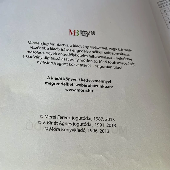 Ablak-Zsiráf Képes Gyermeklexikon kék 2013-as kiadás, könyv