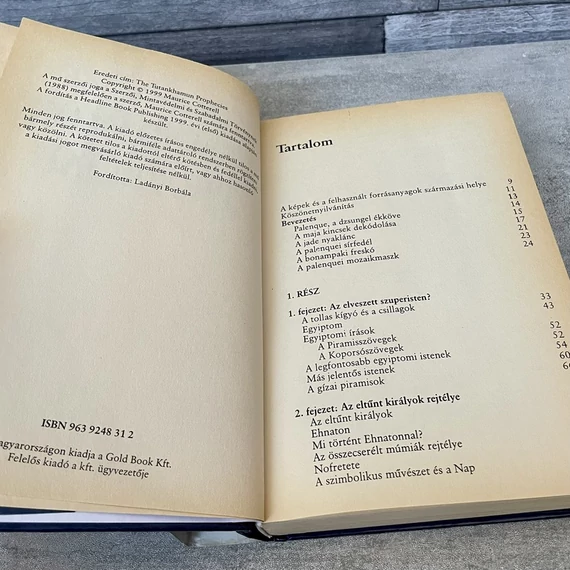 Maurice Cotterell: Tutanhamon Próféciái könyv