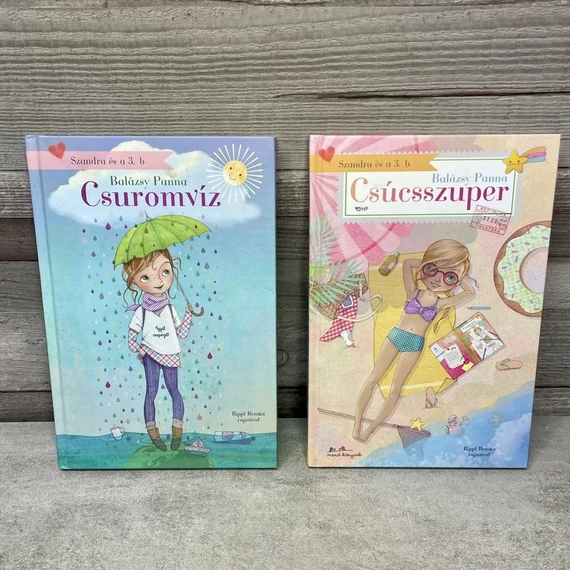 Balázsy Panna: Csuromvíz; Csúcsszuper  ifjúsági könyvcsomag