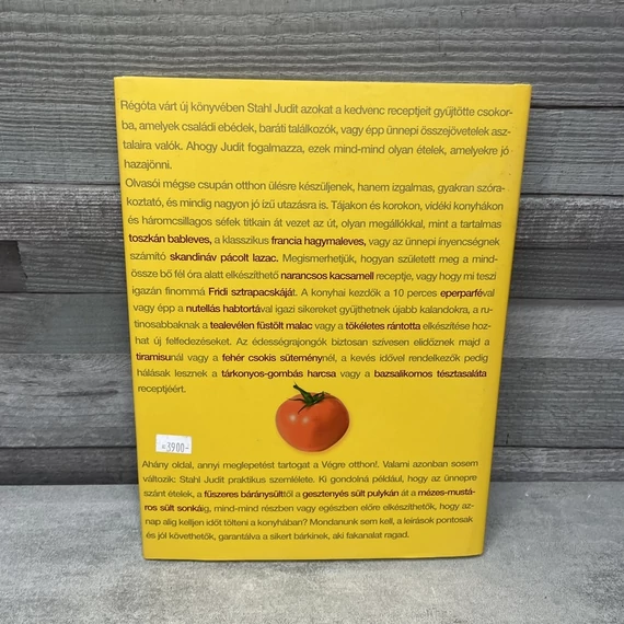 Stahl Judit: Végre otthon! Családi ebédek, baráti vacsorák, ünnepi ételek, könyv