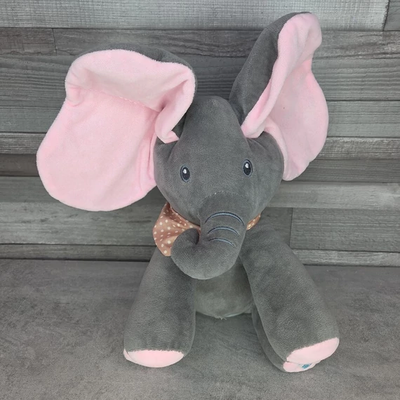 Interaktív plüss elefánt