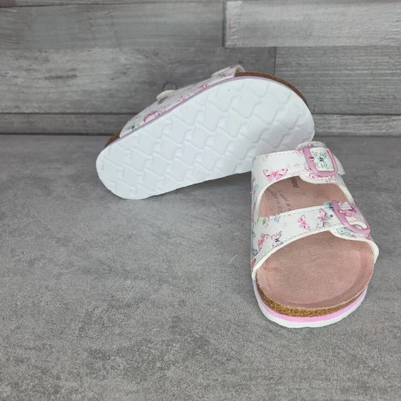 Graceland pillangó mintás kislány papucs, 25