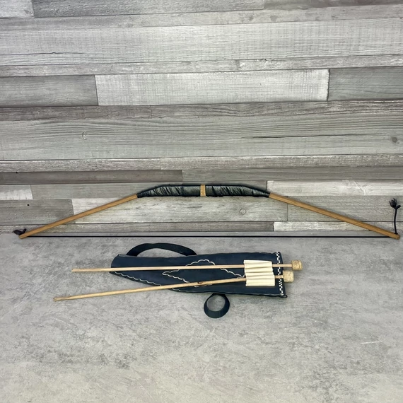 Fa játék íj és nyílvessző szett