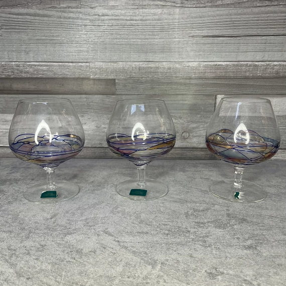 Takács Üvegtechnika Parádsasvár kézzel készített borospohár szett