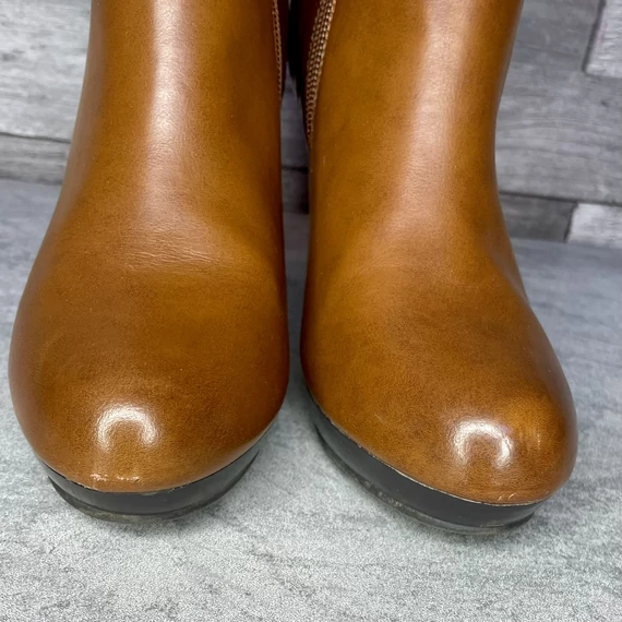 OMG barna magassarkú bokacsizma 38