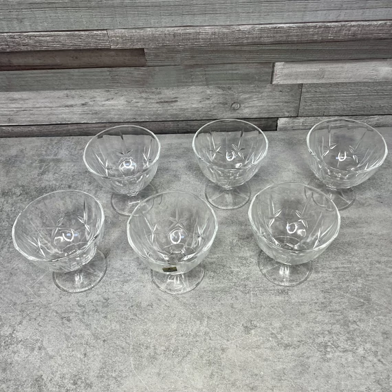 Luminarc France kristály fagyikehely szett