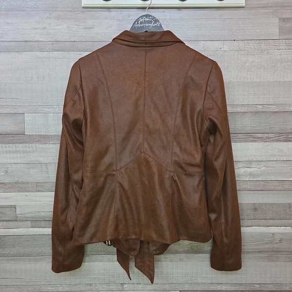 Tramontana barna velúr anyagú női blézer, XS