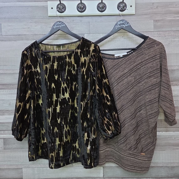 C&A, Rouge csillogós elegáns női felső szett, M-L