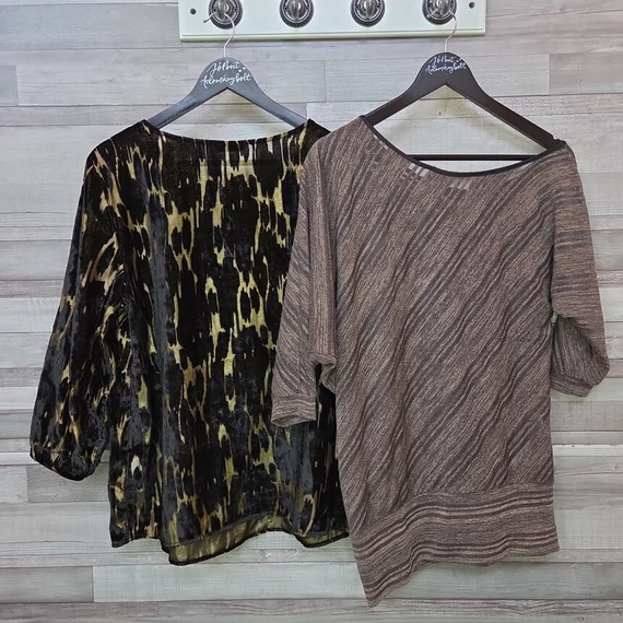 C&A, Rouge csillogós elegáns női felső szett, M-L