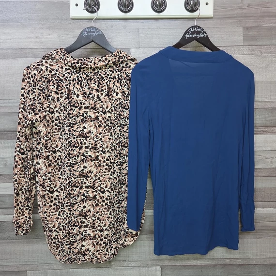 Reserved, Zara állatmintás és sötétkék női blúz szett, S