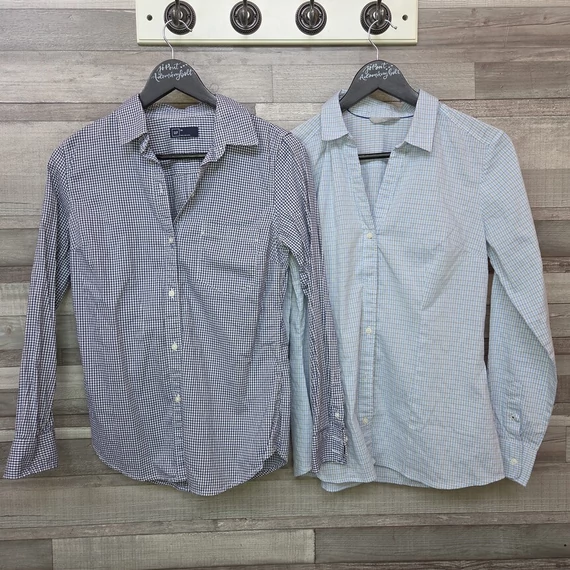 GAP, H&M kockás női blúz szett, XS-S