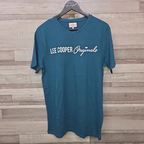 Lee Cooper kék rövidujjú férfi póló, XXL