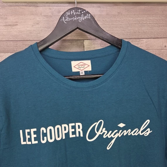 Lee Cooper kék rövidujjú férfi póló, XXL