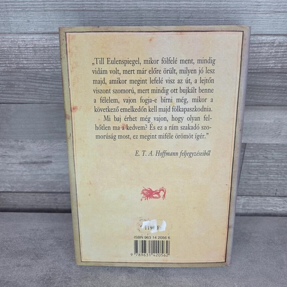 E. T. A. Hoffmann: Az elveszett tükörkép története, könyv