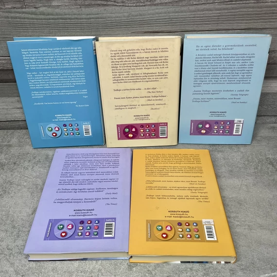 Joanna Trollope: Lányok és férfiak; A másik család; Sógornők; A pap felesége; Mostohák könyv szett