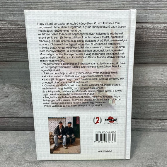 Vujity Tvrtko: Utolsó pokoli történetek, könyv