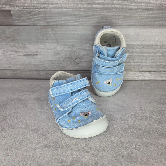 D.D.step világoskék koalás tépőzáras vászoncipő, 21