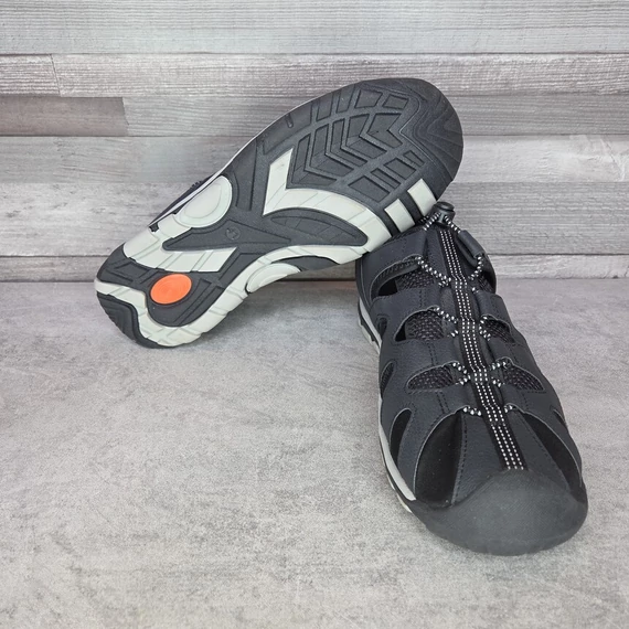 Crane fekete zárt orrú sport szandál, 41