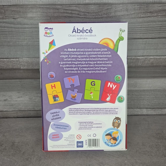 Trefl Kis Felfedező oktató társasjáték - Ábécé