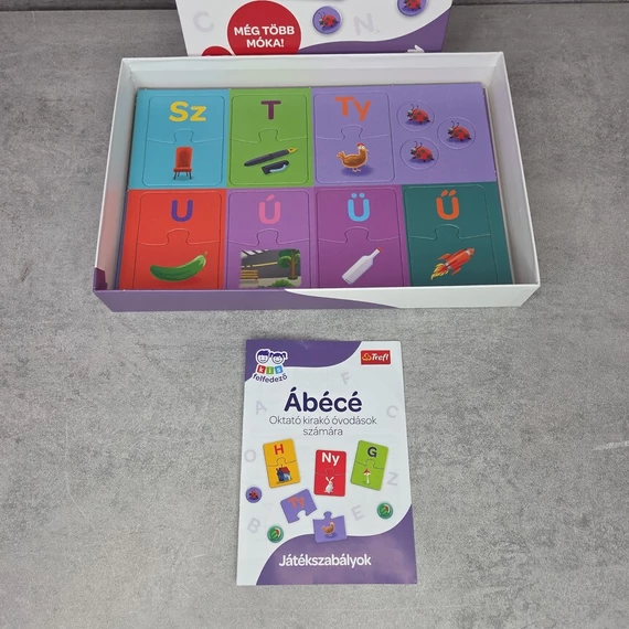 Trefl Kis Felfedező oktató társasjáték - Ábécé