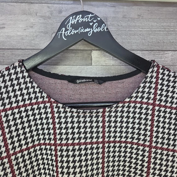 Stradivarius tyúklábmintás női ruha, L