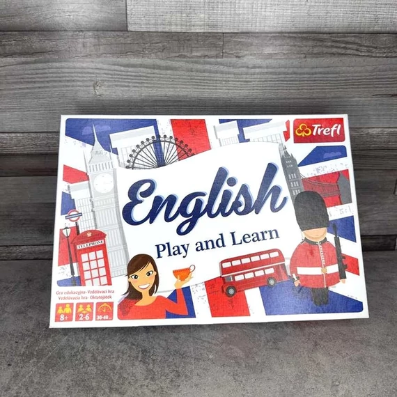 Trefl: English Play and Learn társasjáték 